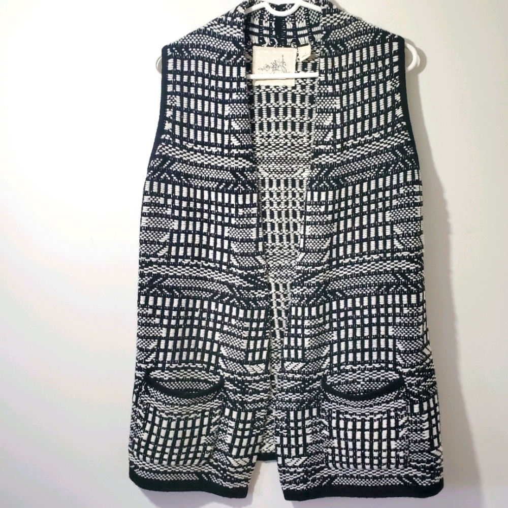 Angel of the North sleeveless tunic sweater vest